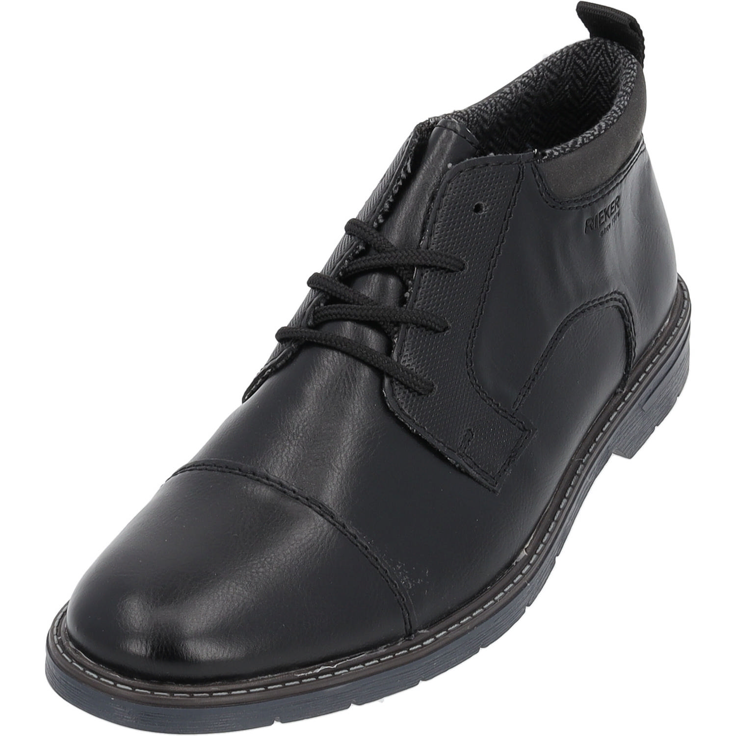 Rieker 13031, Stiefel, Herren, schwarz/schwarz