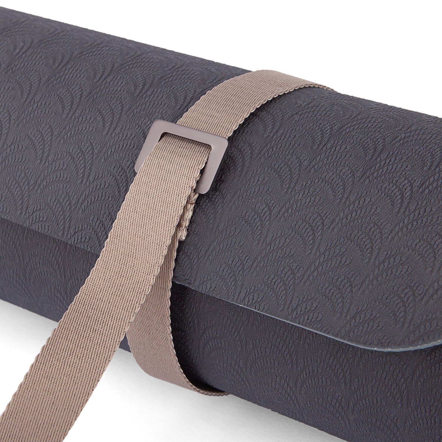 bodhi Yogamatte Zweifarbiger Yogamatten-Tragegurt grau