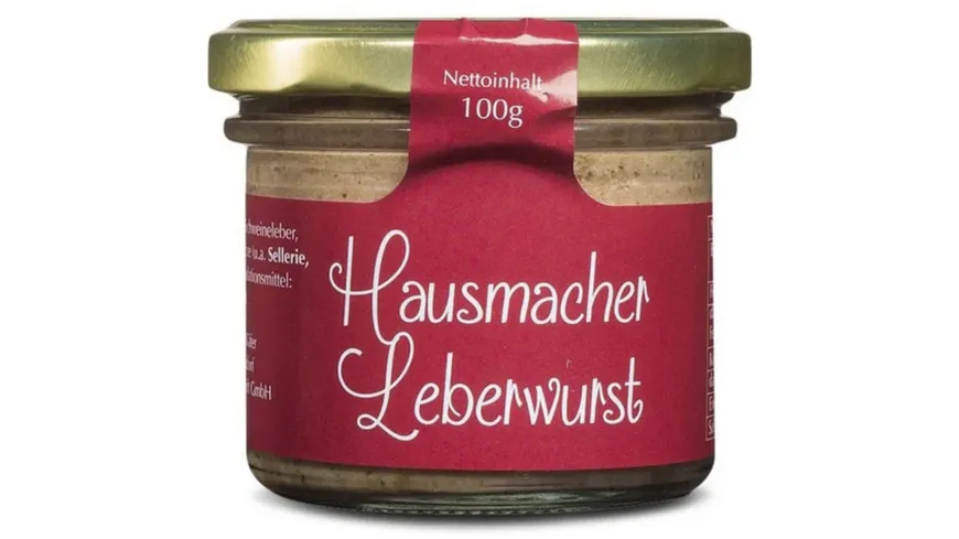 Käfer Hausmacher Leberwurst 100 g