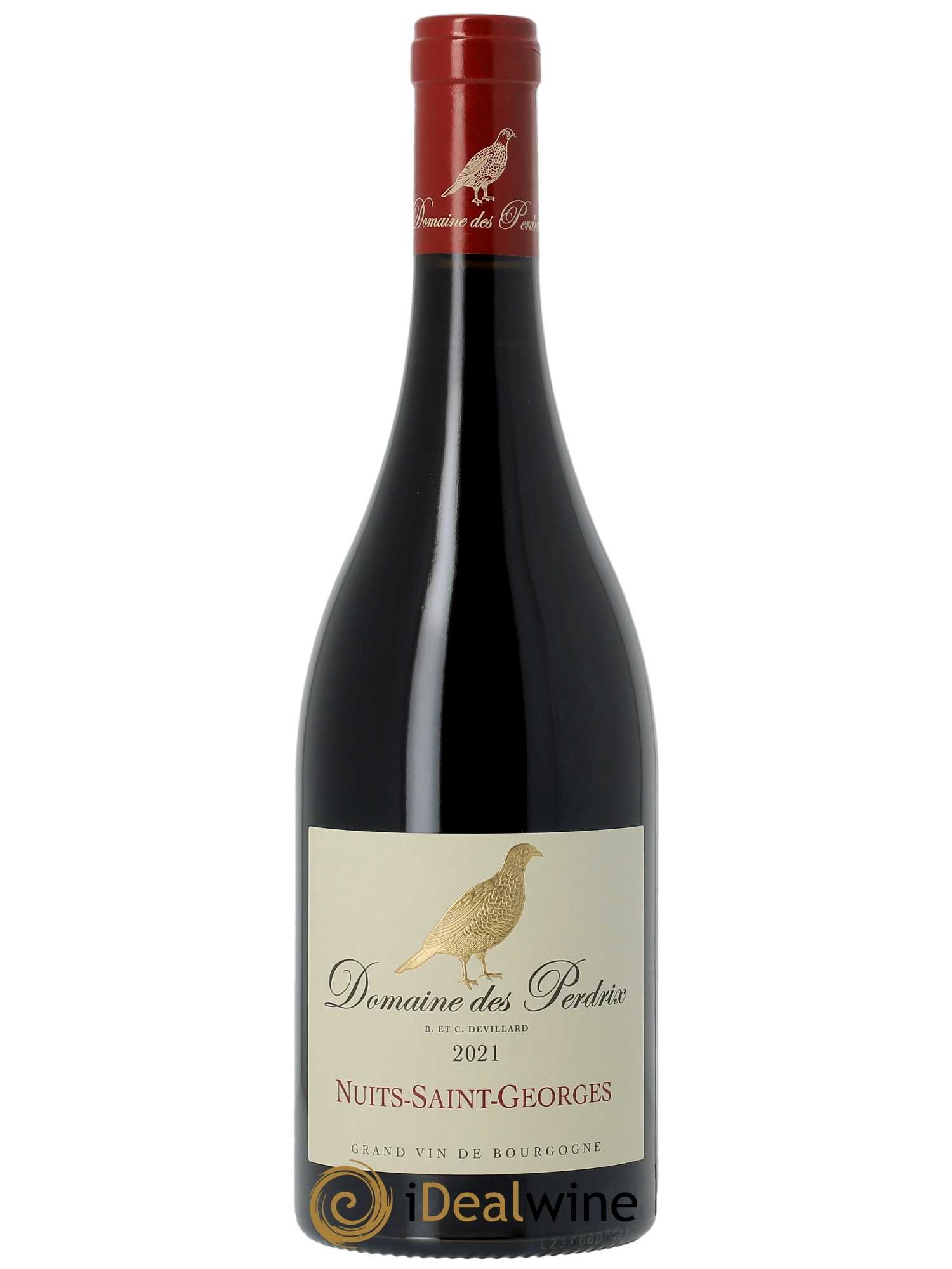 Nuits Saint-Georges Perdrix (Domaine des)  2021 - Lot de 1 Bouteille