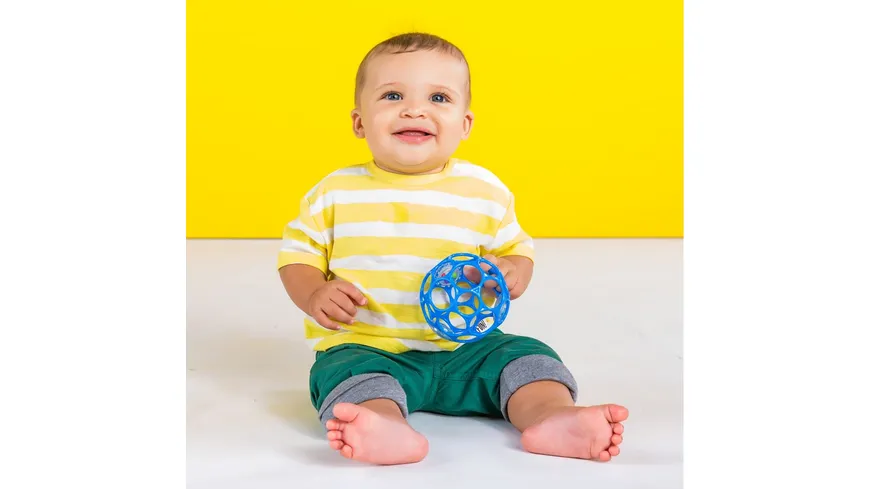 Oball Rattle Greifling - Blau