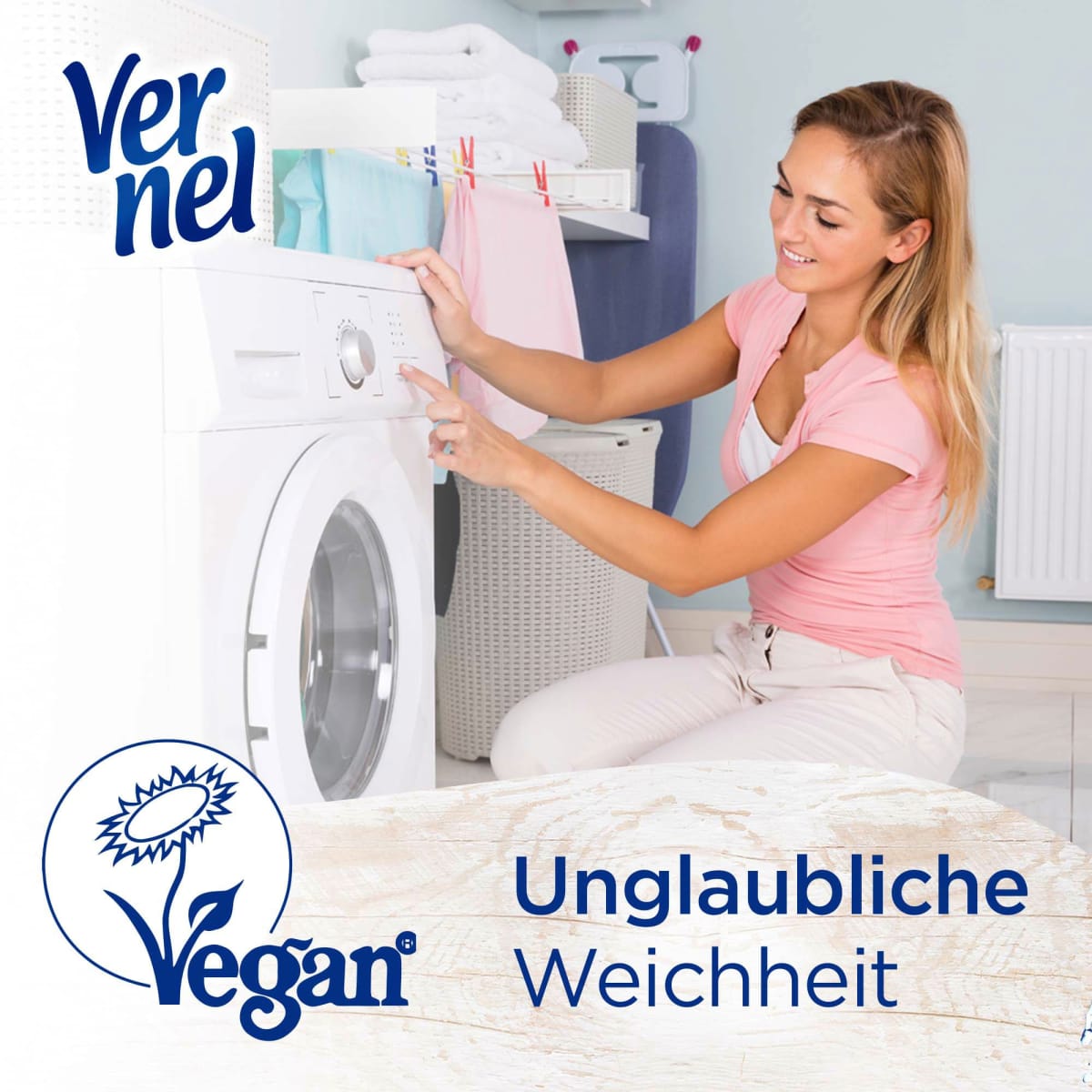 Weichspüler naturals Ylang Ylang & Süßgras 37 WL, 0,814 l