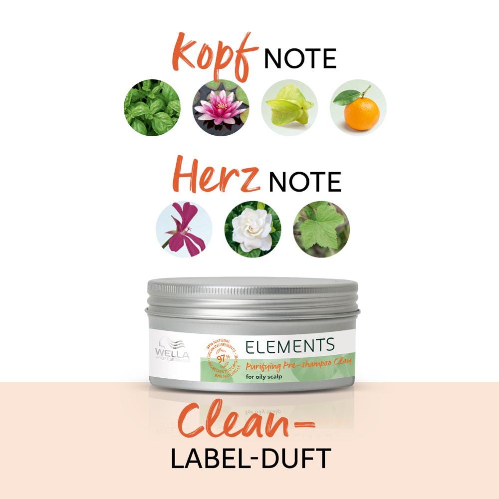 Wella Care³ Elements Purifying Pre-Shampoo Clay 225 ml