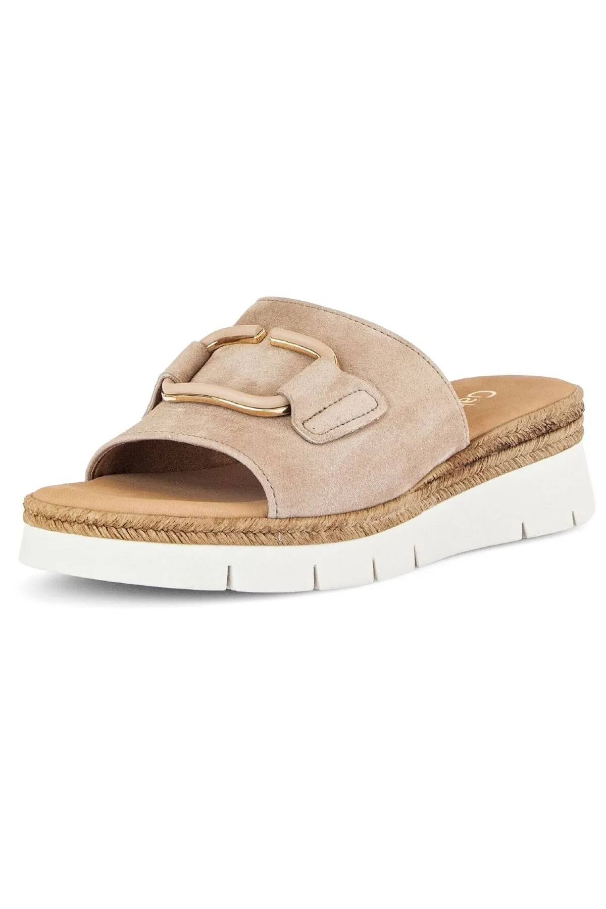 GABOR  Hausschuh - Beige - Keilabsatz
