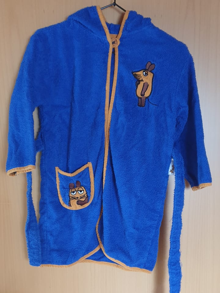 Playshoes Bademantel in Blau günstig kaufen 110/116