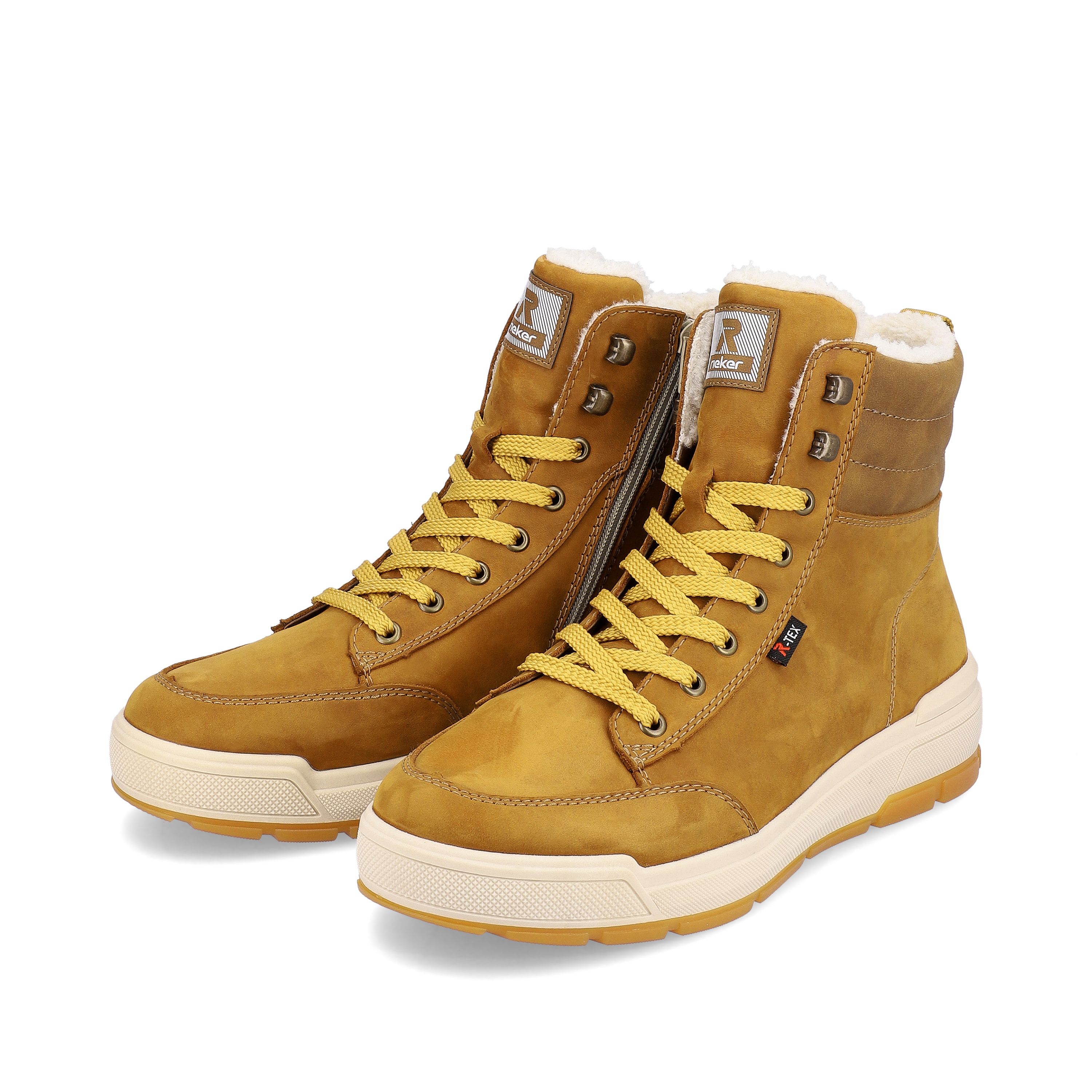 Rieker Herren Sneaker High camel brown