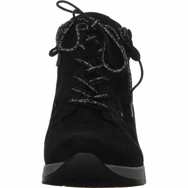 WALDLÄUFER Schnür-Stiefeletten schwarz 908701
