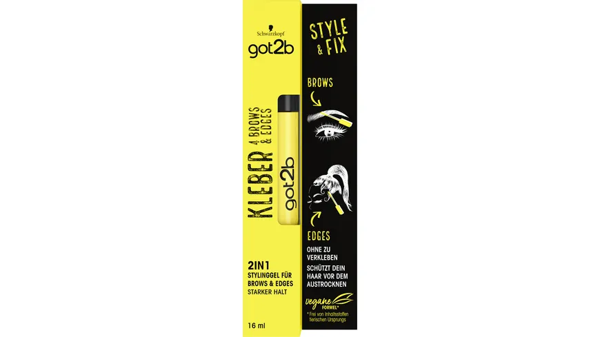 GOT2B 2in1 Stylinggel Kleber Brows & Edges 16 ml