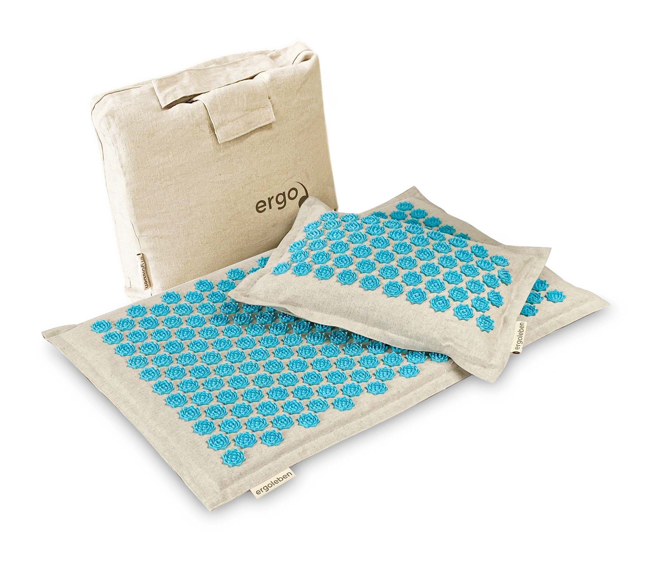 ergoleben Akupressurmatte EL0019 Premium Matten Set mint