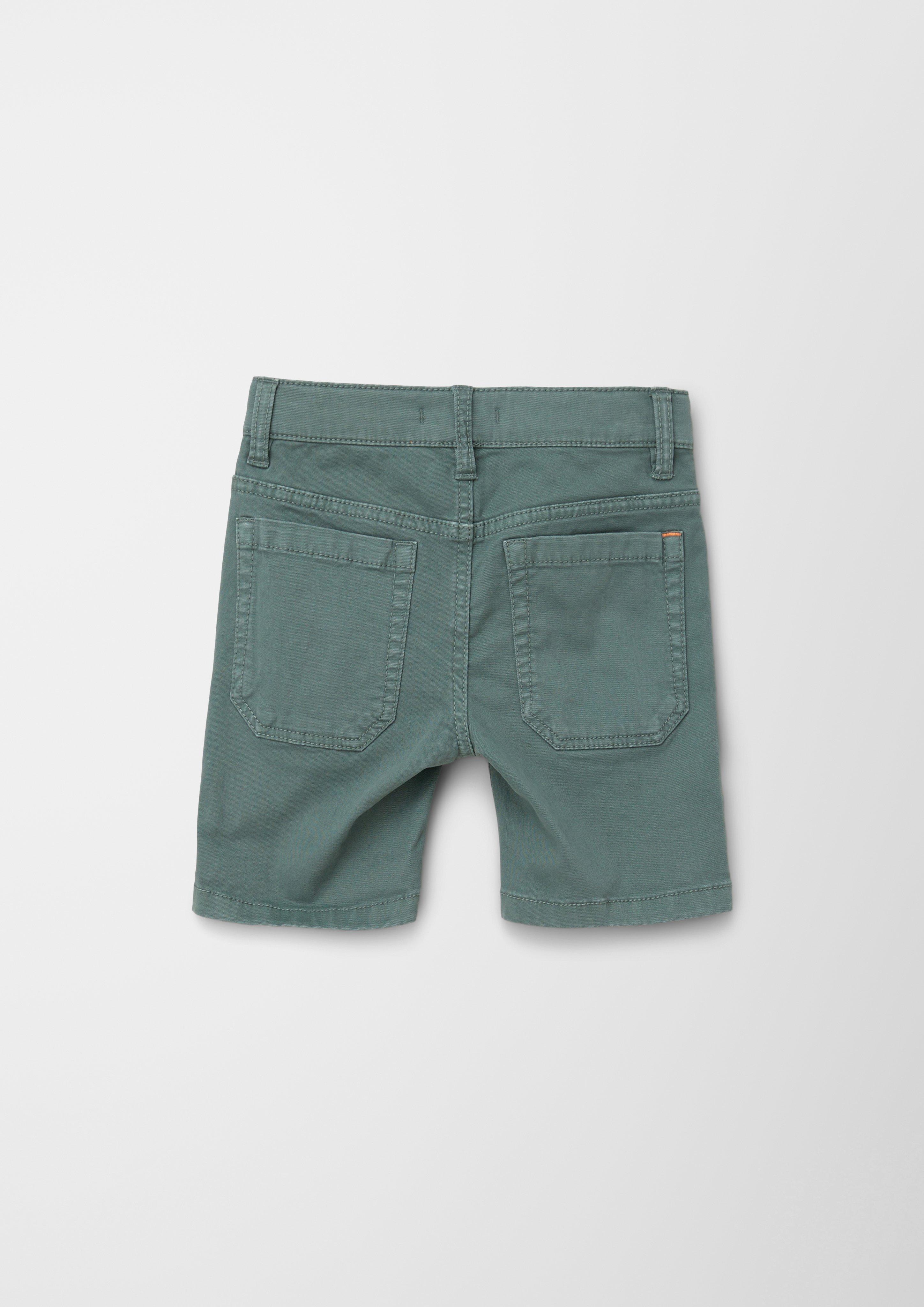 Slim: Bermuda mit Garment Dye  2127526-6714
