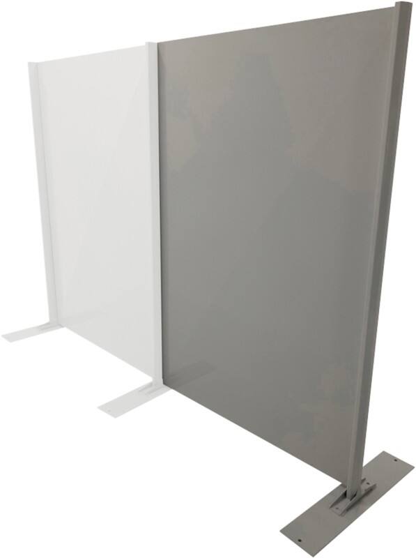 Manorga Schutzscheibe Verlängerung Plexiglas 7035 Grau 175 cm
