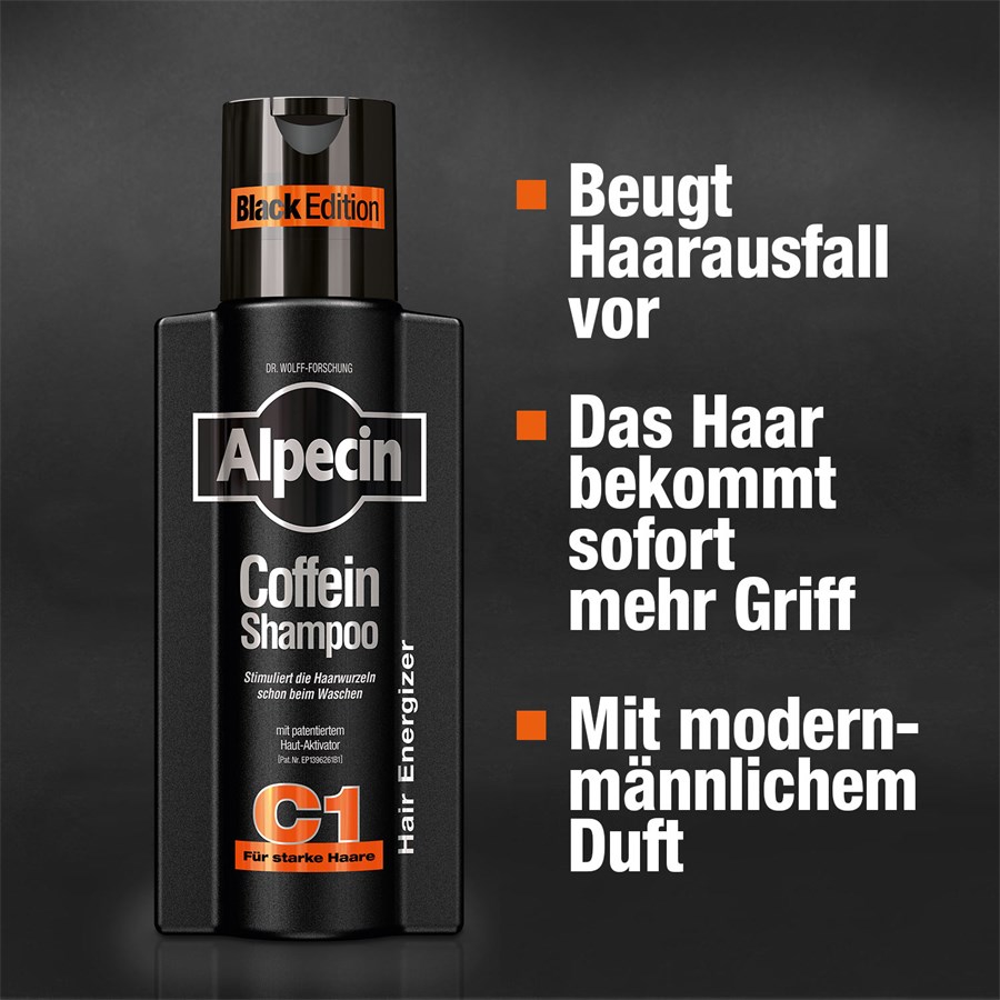 Coffein Shampoo C1 black Edition