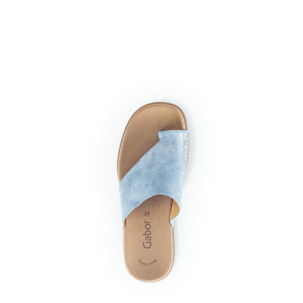 Gabor fashion Zehentrenner blau