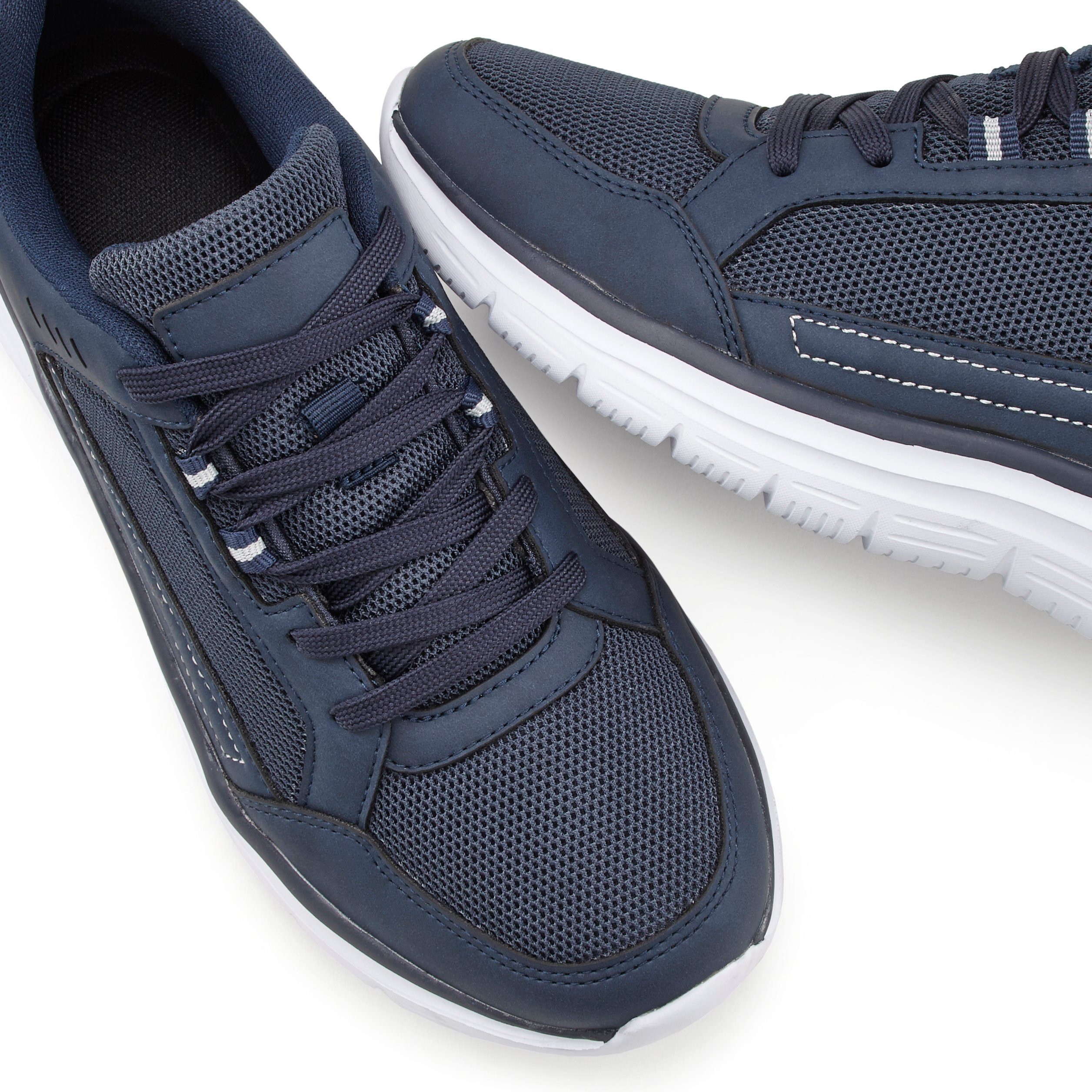 AUTHENTIC LE JOGGER Sneaker, Schnürhalbschuhe, Freizeitschuhe, ultraleicht, Material-Mix VEGAN