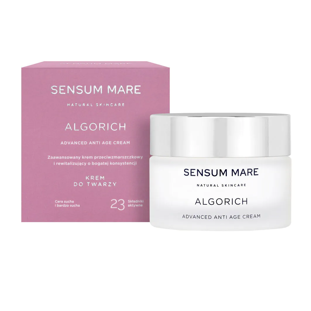 Sensum Mare Algorich Avanceret revitaliserende og antirynkecreme med en fyldig konsistens 5