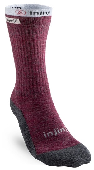 Injinji ~ Liner + Hiker ~ Weinrot