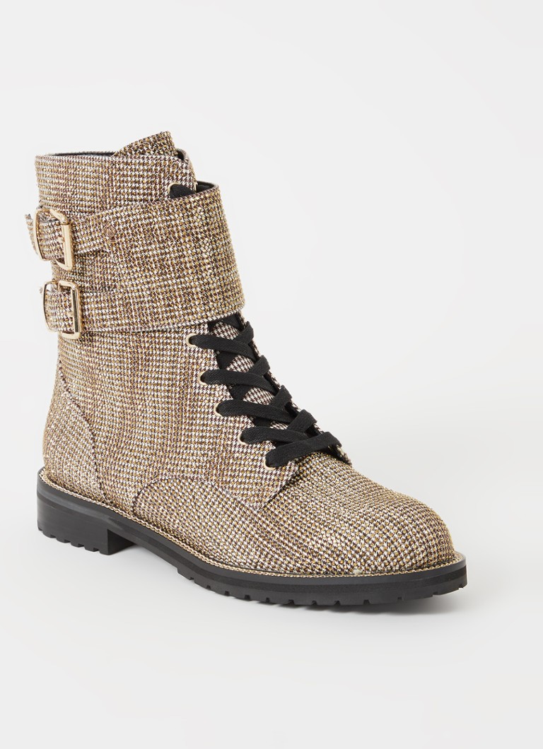 Stivaletto stringato Kurt Geiger Sutton con strass