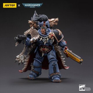 Warhammer 40k Actionfigur 1/18 Space Wolves Ragnar Blackmane 13 cm