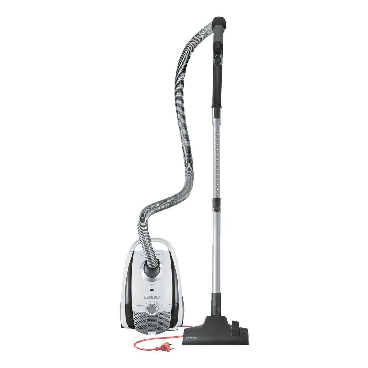 Severin Bodenstaubsauger S'POWER® snowlight, 750 W, für Teppiche, Hartböden und Polster, mit Beutel