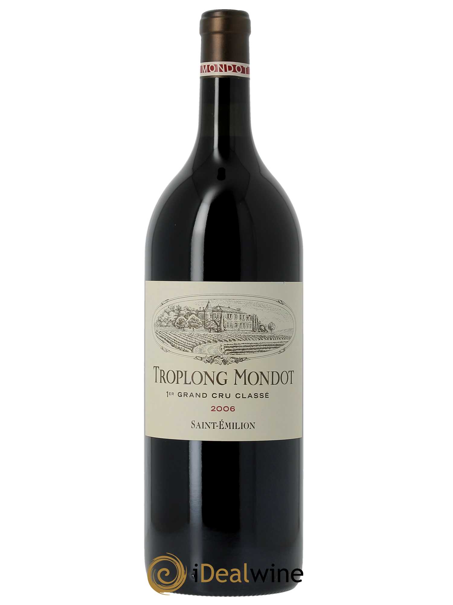 Château Troplong Mondot 1er Grand Cru Classé B (CBO à partir de 3 MG) 2006 - Lot de 1 Magnum