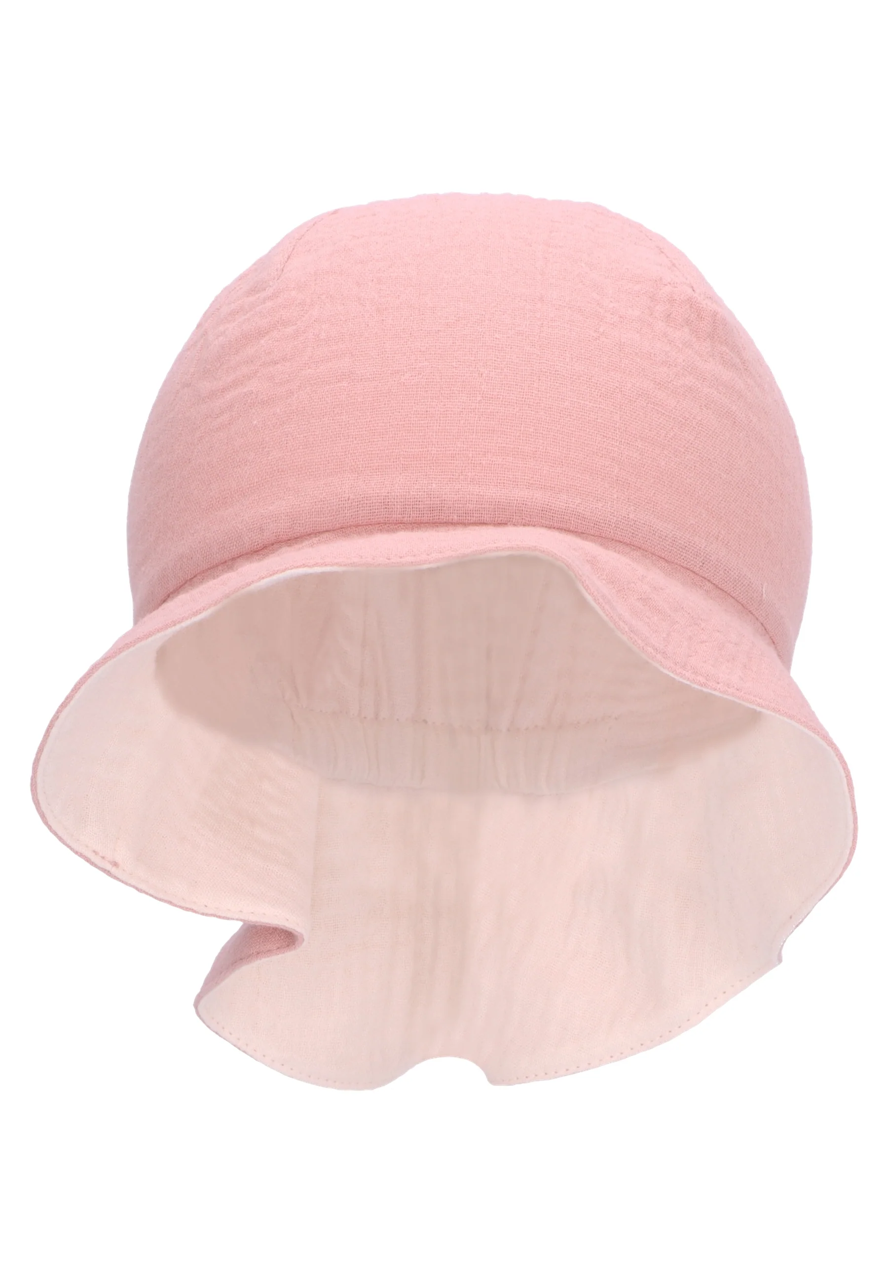 Wende-Sonnenhut aus Baumwoll-Musselin (Bio) UV 30