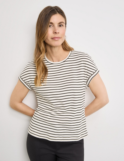 Gestreiftes Kurzarmshirt