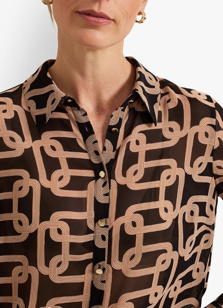 Phase Eight  Cora blouse met grafische print