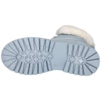 Puccetti Schnür Boots in blau