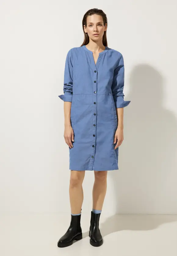 Street One Cordkleid mit Knopfleiste