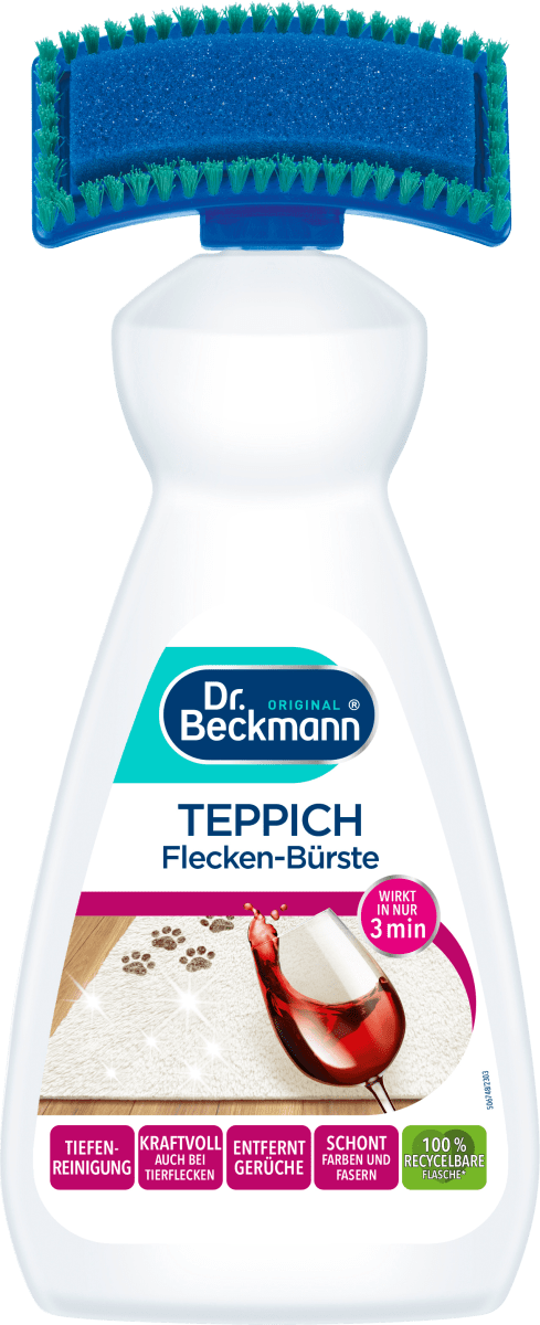 Fleckenentferner Teppich Bürste, 650 ml