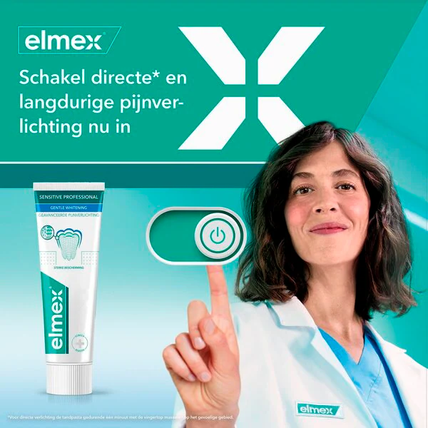 Elmex Sensitive Professional Whitening fogkrém 75ml - Érzékeny fogakra