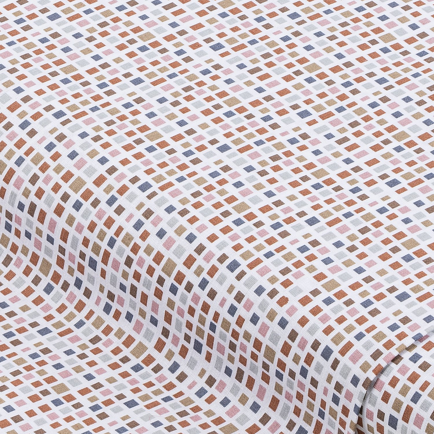 Baumwollstoff Quadrate 