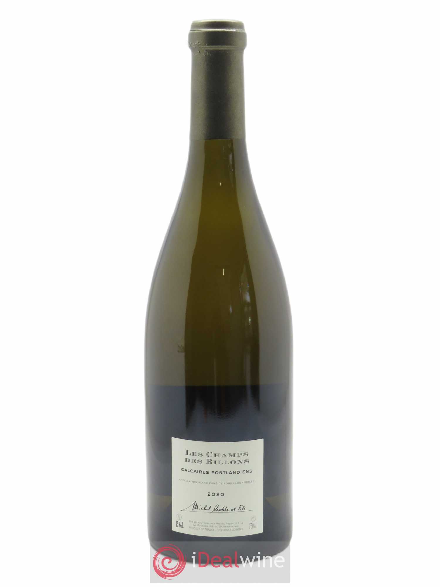 Pouilly-Fumé Les Champs Billons Michel Redde & Fils  2020 - Lot de 1 Bouteille
