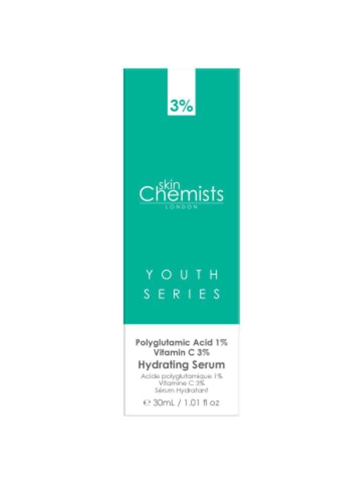 Skinchemists Feuchtigkeitsspendendes Serum - Polyglutaminsäure 1%, Vitamin C 3% 30ml günstig kaufen onesize