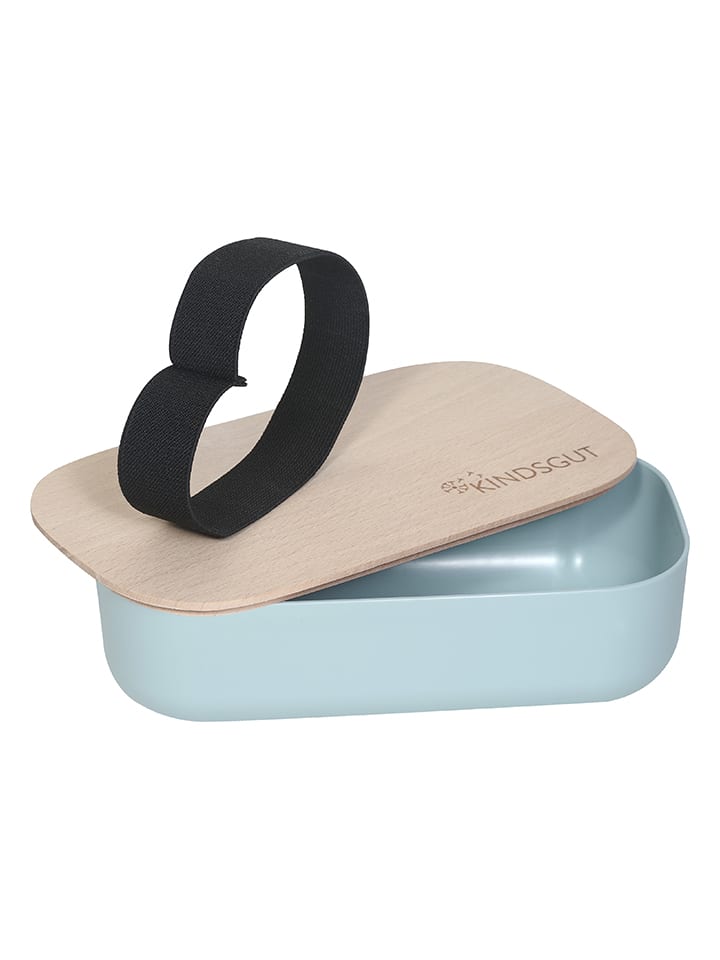 Kindsgut Lunchbox in Hellblau - (B)20,5 x (H)5,5 x (T)11,5 cm günstig kaufen onesize
