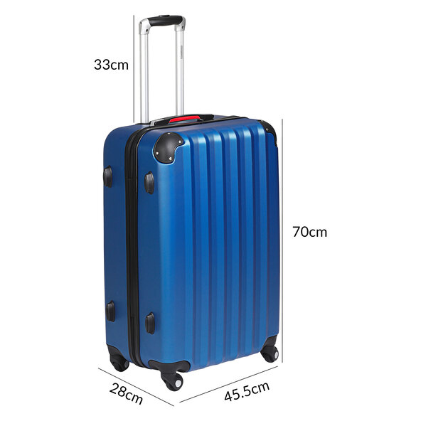 Hartschalenkoffer Baseline Navy XL, 70 x 45,5 x 28 cm