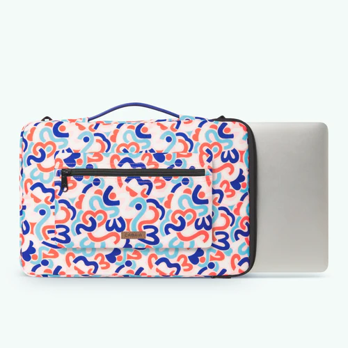 Hoi An Laptop Sleeve, 15/16 inch Orange Laptop Sleeve