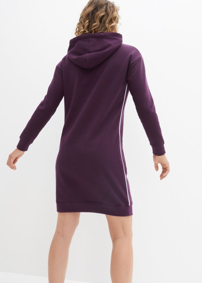 Sweatkleid mit Kapuze