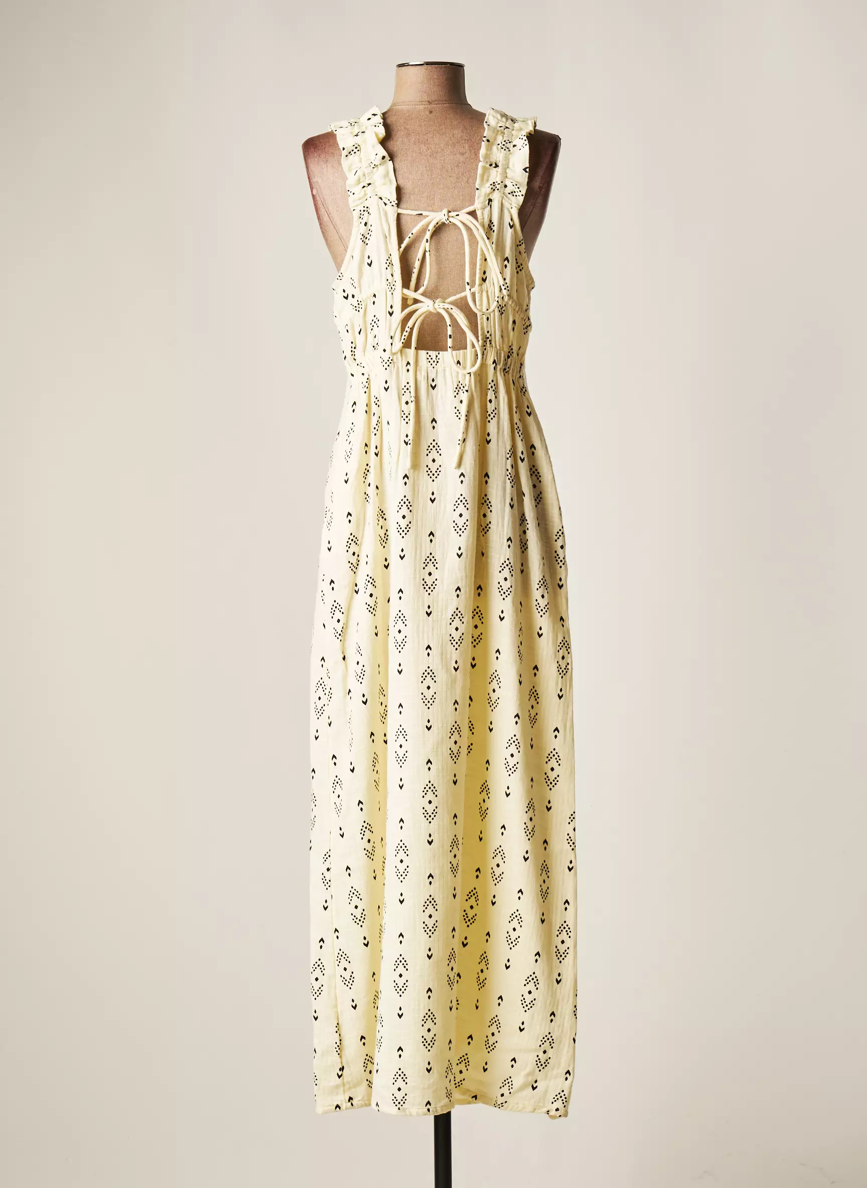 B Young Robes Longues Femme couleur beige