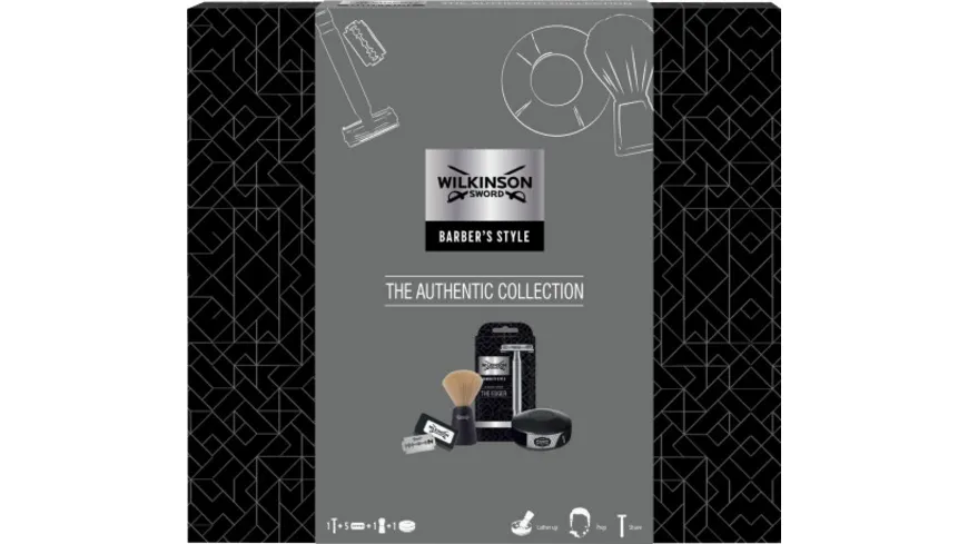 Wilkinson Barber's Style Authentic Collection Geschenkset
