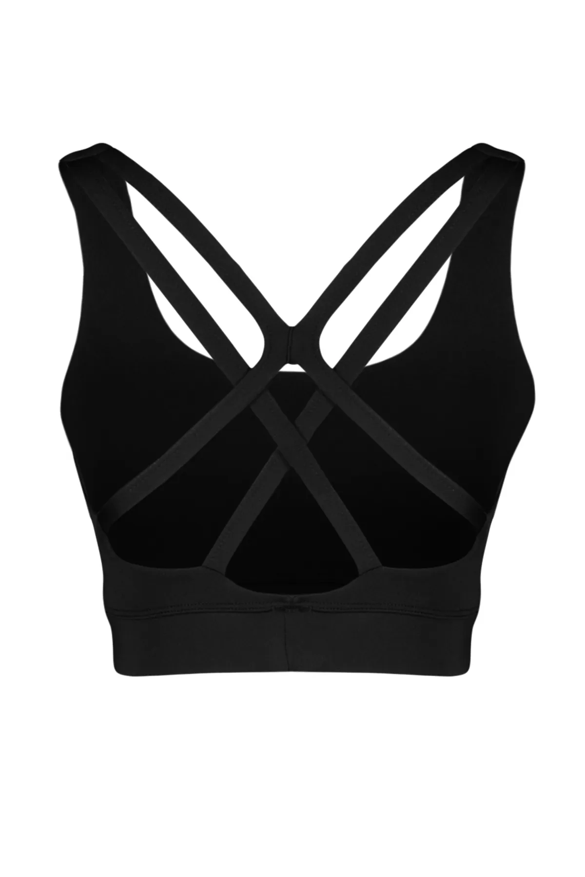 Trendyol Collection  Schwarzer Sport-BH mit Trägern und Styling-Funktion THMSS24SS00018