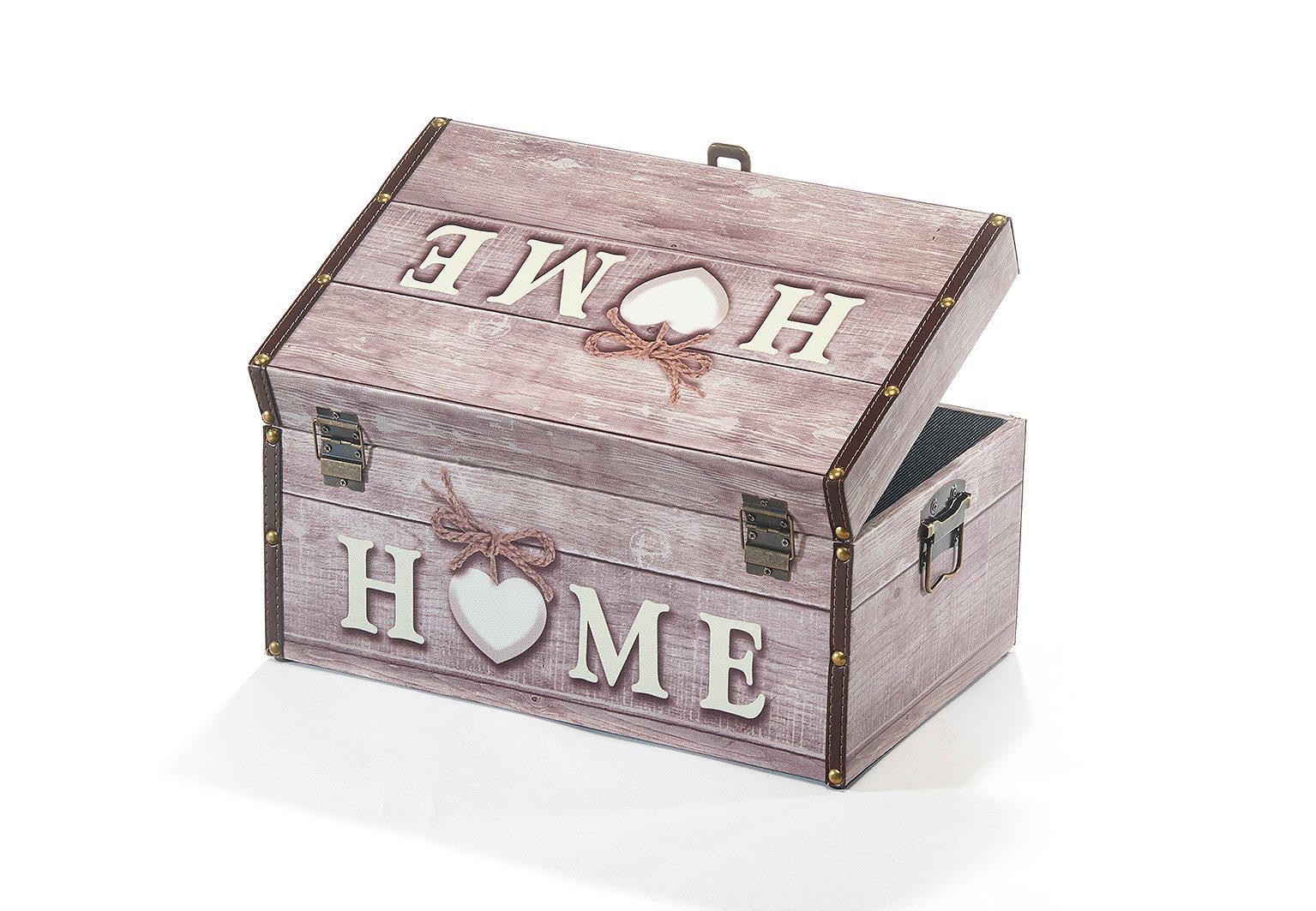 Kobolo Truhe Kiste Aufbewahrungsbox HOME 40x25x20cm