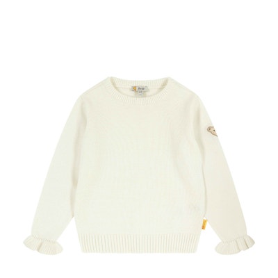 Pullover, beige für Mädchen