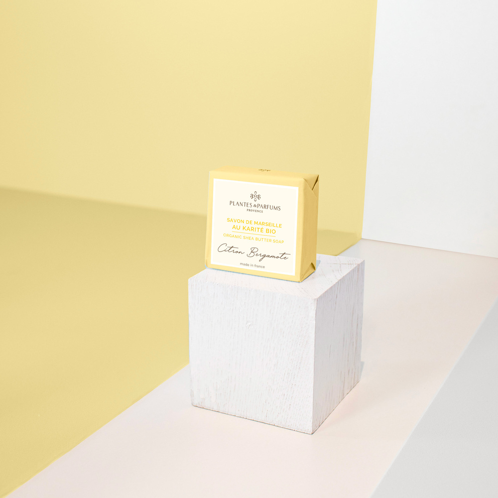 Plantes et Parfums Karité - Parfum Citron Bergamote Savon de Marseille