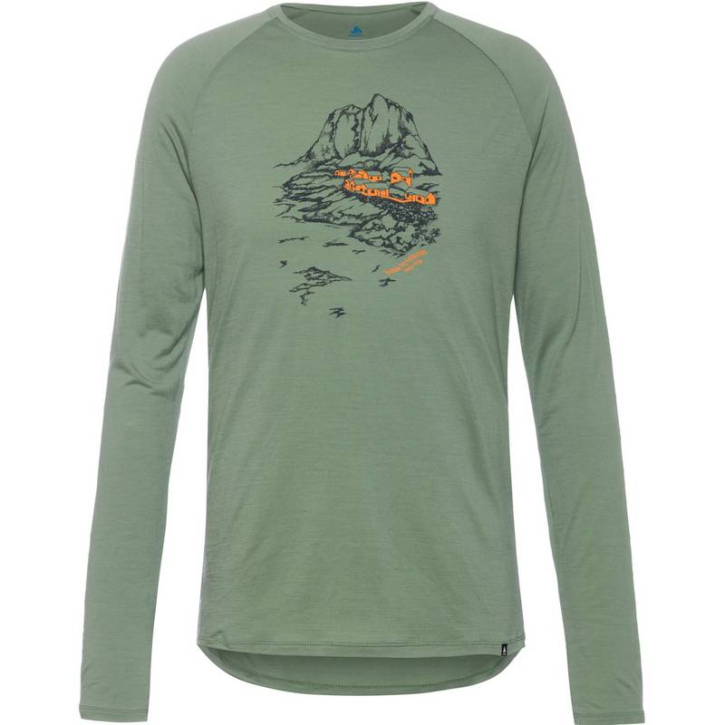 Odlo ASCENT 200 DAWN TRACKS Funktionsshirt Herren