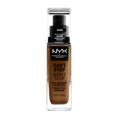 NYX Professional Makeup Can't Stop Won't Stop Full Coverage Foundation, мушкатни орашчић 30 мл