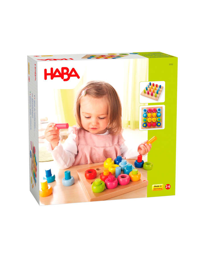 Haba Steckspielzeug Steckspiel Farbkringel in mehrfarbig günstig kaufen onesize