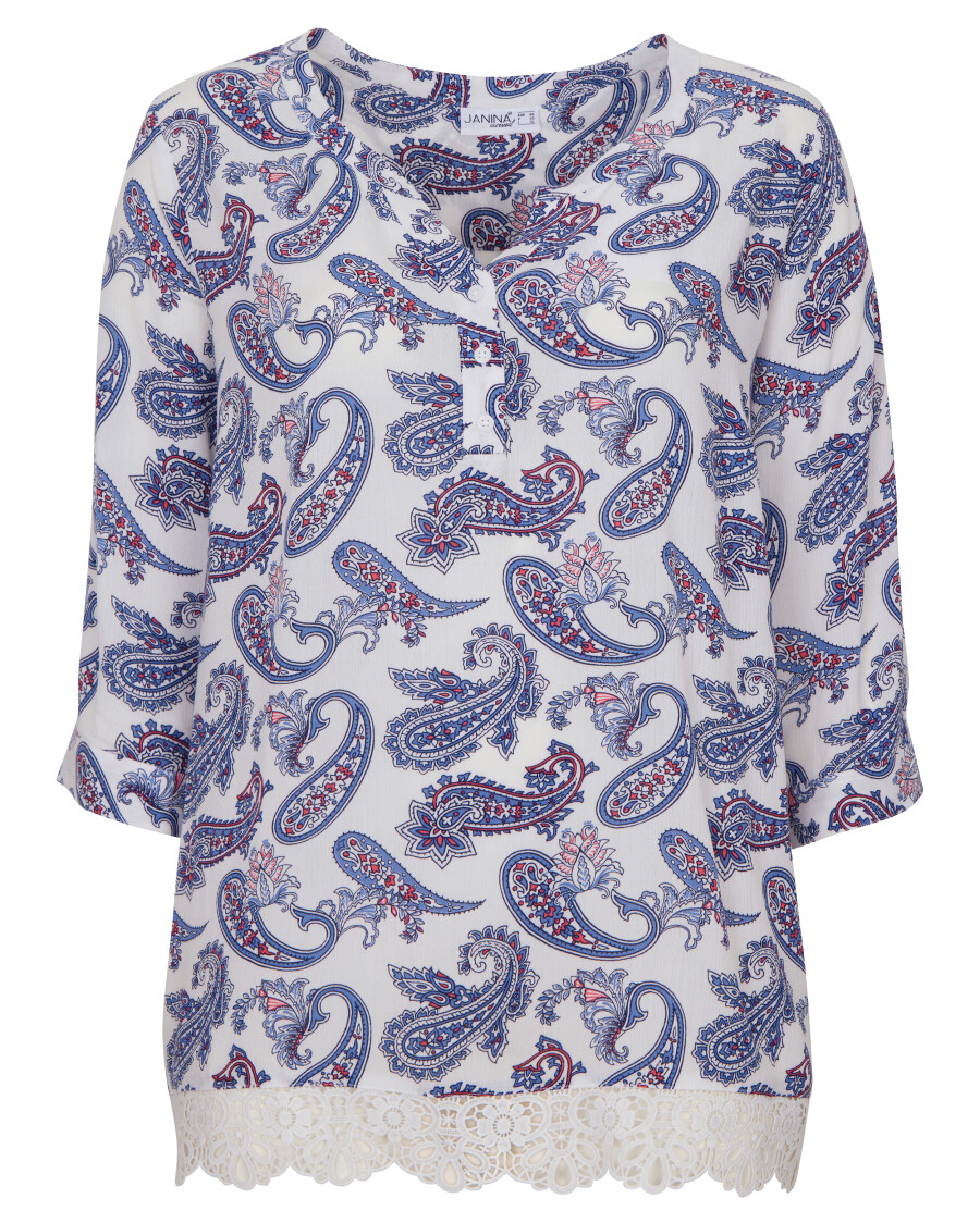 Bluse Paisley