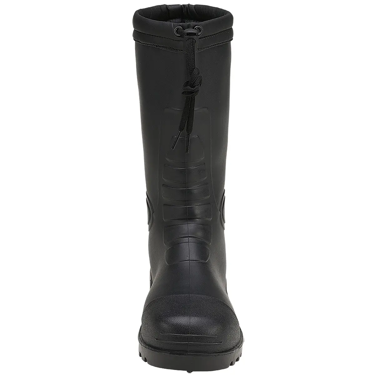 Gummistiefel mit Futter schwarz