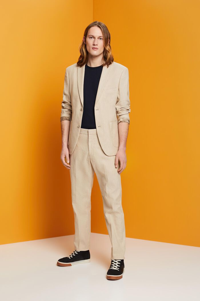 Einreihiger Blazer in schmaler Passform